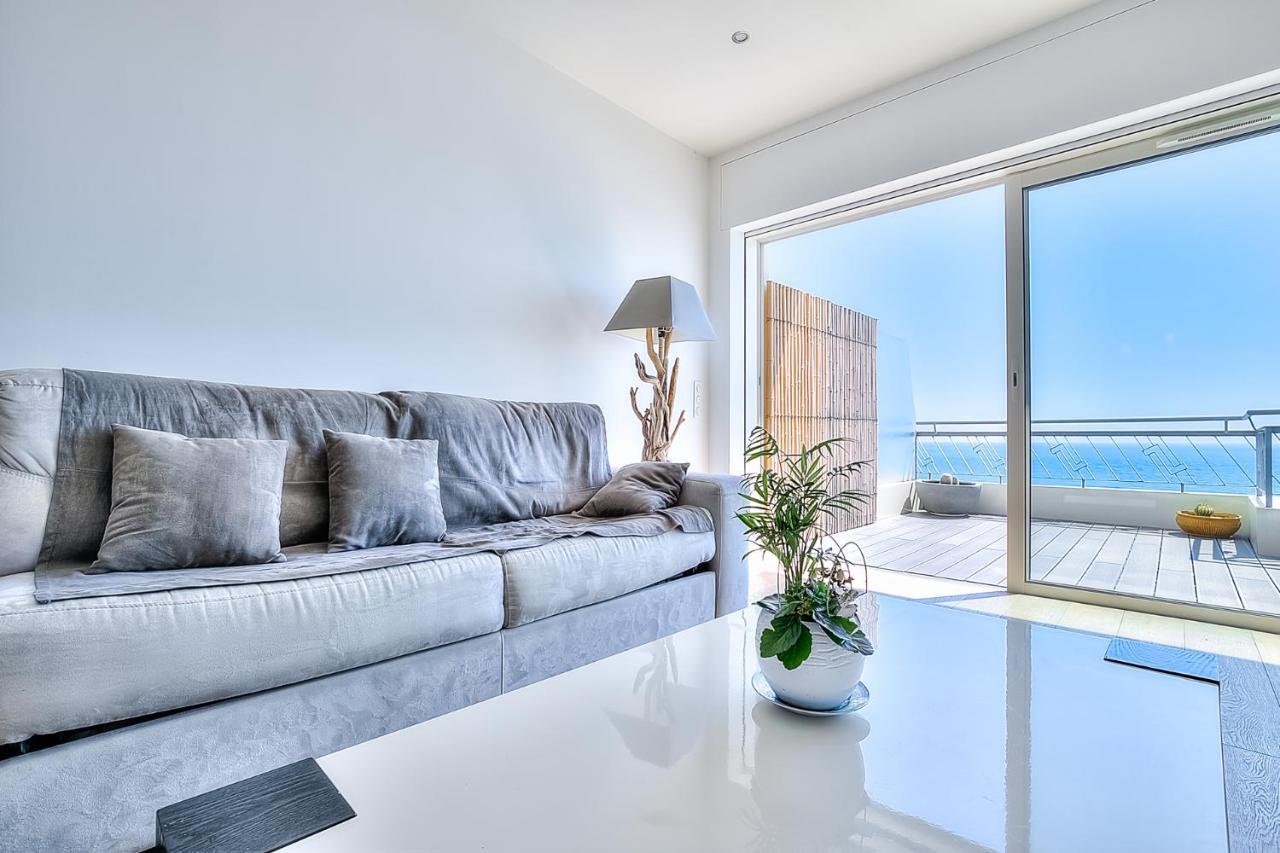Апартаменти Le Florentina, Dernier Etage Avec Terrasse, Vue Sur La Baie Des Anges Ніцца Екстер'єр фото