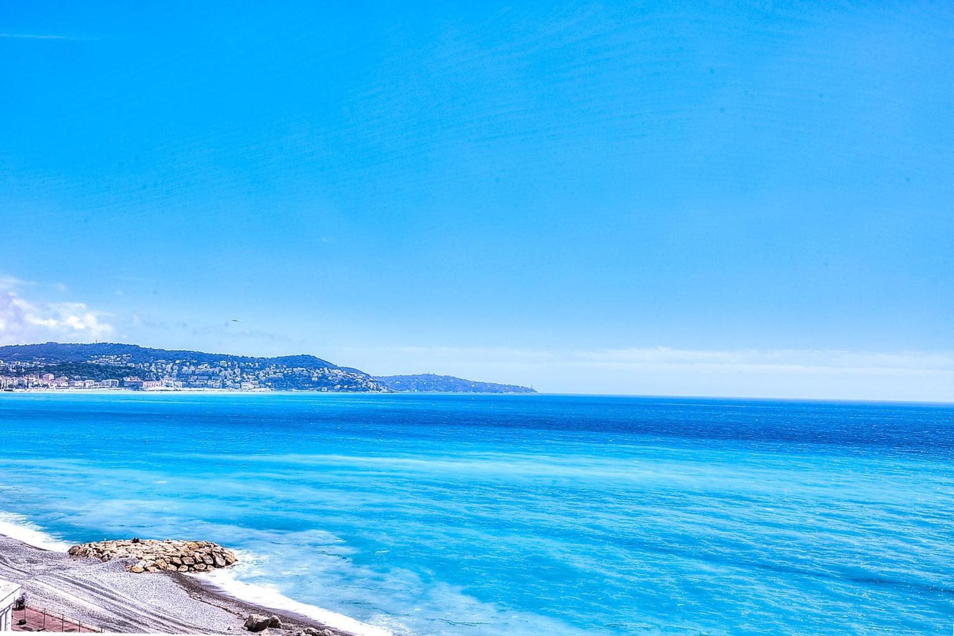 Апартаменти Le Florentina, Dernier Etage Avec Terrasse, Vue Sur La Baie Des Anges Ніцца Екстер'єр фото
